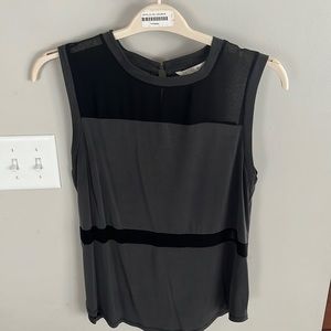 Rachel Roy mesh panel top